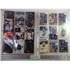 Image 1 : (2) Folders of Cards Featuring Peter Stastny ( 1 sheet) and Dan Cloutier(3 sheets)