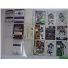 Image 2 : (3) Folders of Cards Featuring NFL Players Percy Harvin, Matt Forte, and Eddie George (6 sheets in t