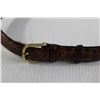 Image 2 : Vintage Leather Belt (Made in Italy, 43"), Large Scarf