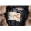 Image 2 : *Women's Sheared Beaver Fur Coat with Mink Collar - (9) Small Thread Separation on Right Sleeve