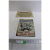 Image 1 : (2) Household Funny Signs - 8" x 12"