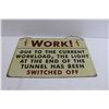 Image 2 : (2) Household Funny Signs - 8" x 12"