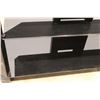Image 3 : *Bello Triple Glass TV Stand - 18" x 42" x 23" High