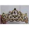 Image 2 : Goldtone Rhinestone Tiara