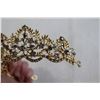 Image 3 : Goldtone Rhinestone Tiara
