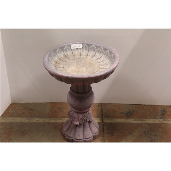 * Bird Bath - 22" High