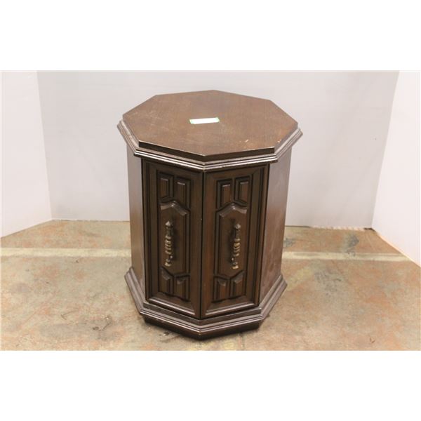 * Octagonal End Table - 19" Across, 23" High