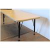 Image 2 : * Coffee Table With Extendable Legs - 48" x 24" x 19"