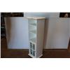 Image 4 : * White Cabinet With Shelves & Glass Door - 15" x 13" x 49"