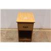 Image 1 : * Night Stand With One Drawer - 15" x 19" x 24"