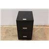 Image 1 : * Metal Two Drawer Filing Cabinet - 14" x 18" x 25"