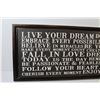 Image 2 : Wall Hanging Quotation - 38" x 14"