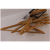 Image 3 : (9) Wooden Hangers
