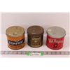 Image 1 : (3) Tobacco Tins