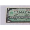 Image 2 : 1967 Centennial Canadian One Dollar Bill