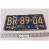 Image 1 : 1970 Alberta License Plate