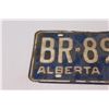Image 3 : 1970 Alberta License Plate