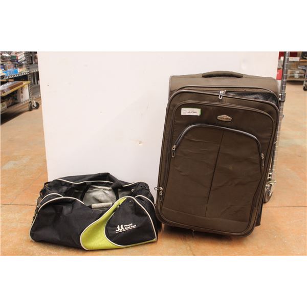 *Luggage Bag w/Wheels, Duffle Bag