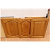 Image 3 : *(7) Cupboard Doors (Various Sizes), Cork Board