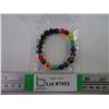 Image 1 : Chakra Multicoloured Stone Bracelet