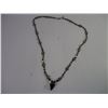 Image 2 : Fashion Beaded Necklace (Gold and Silver Accents) 38"