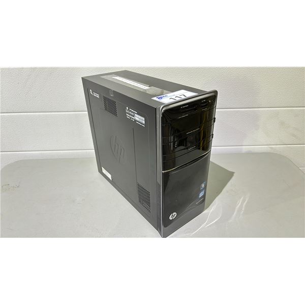 HP PC WITH WINDOWS 10 PRO, WIFI, 8GB RAM, I3 3.4GHZ CPU, 500GB HDD (NO POWER CORD)