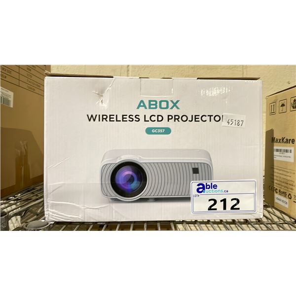 ABOX WIRELESS LCD PROJECTOR