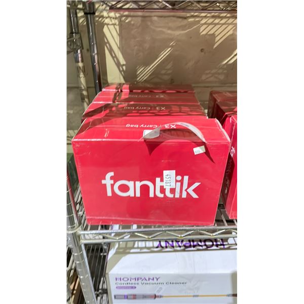 LOT OF 4 FANTTIK X3 CARRY BAGS