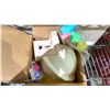 Image 2 : LOT OF 4 PAINTABLE 3D SATURN LAMP KITS