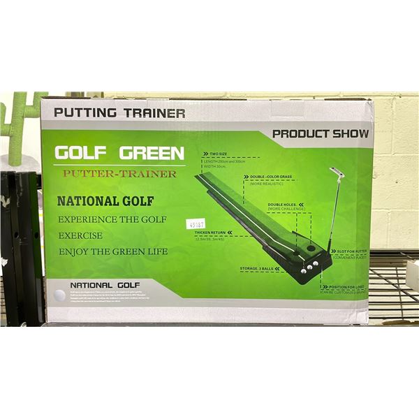 NATIONAL GOLF GOLF GREEN PUTTING TRAINER