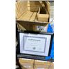 Image 1 : BOX OF CERTIFICATE FRAMES 15.5" X 12.5"