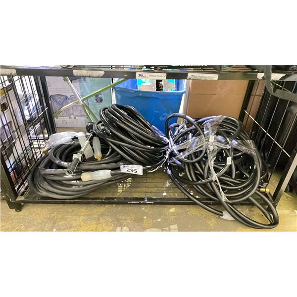 LOT OF ASSORTED GARDEN HOSES