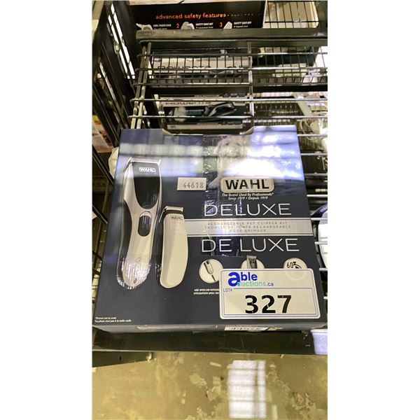 WAHL DELUXE RECHARGEABLE PET CLIPPER SET