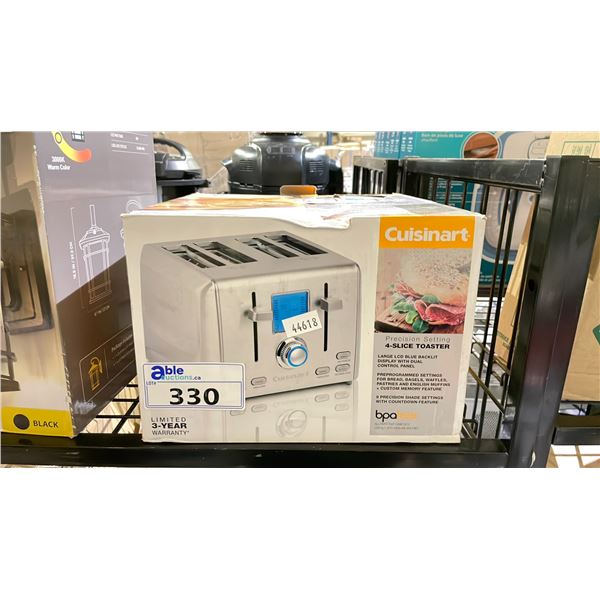 CUISINART PRECISION SETTING 4-SLICE TOASTER