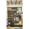 Image 1 : KODA OUTDOOR LED WALL LANTERN WITH DUSK TO DAWN TECHNOLOGY