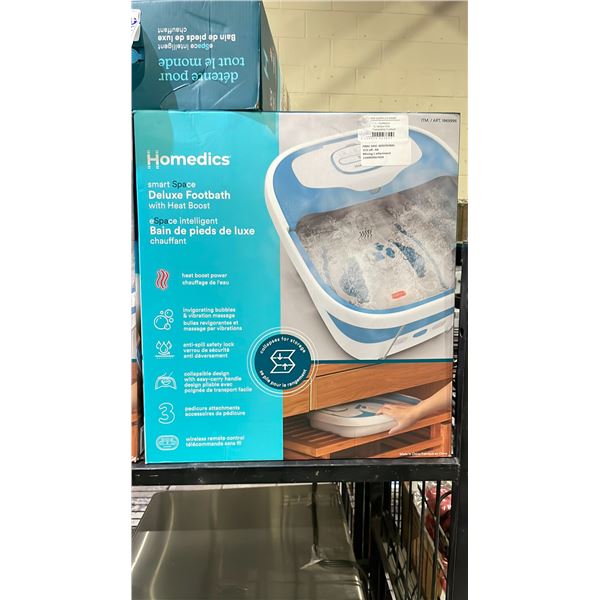 HOMEDICS SPART SPACE DELUXE FOOTBATH WITH HEAT BOOST