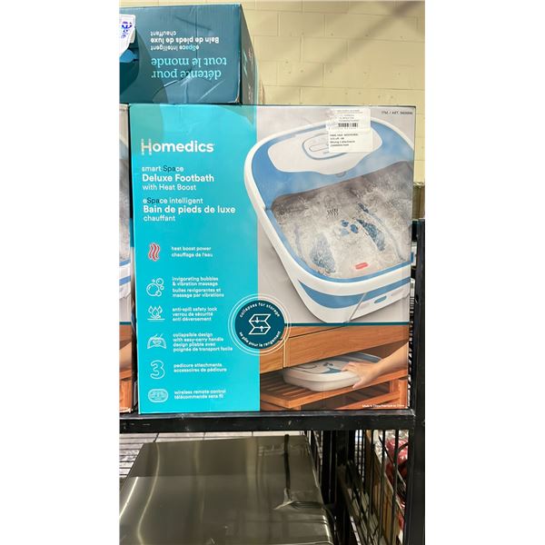 HOMEDICS SPART SPACE DELUXE FOOTBATH WITH HEAT BOOST