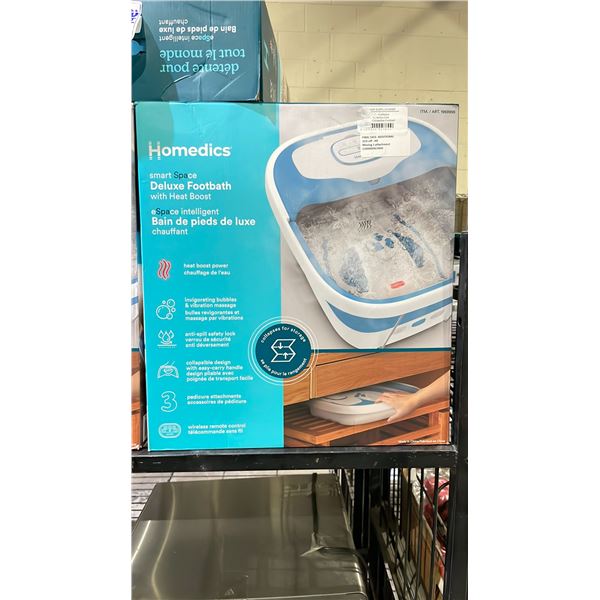 HOMEDICS SPART SPACE DELUXE FOOTBATH WITH HEAT BOOST