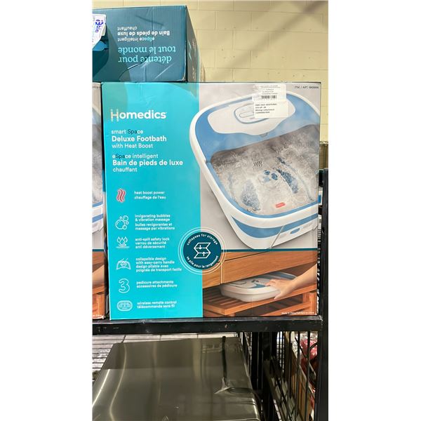 HOMEDICS SPART SPACE DELUXE FOOTBATH WITH HEAT BOOST