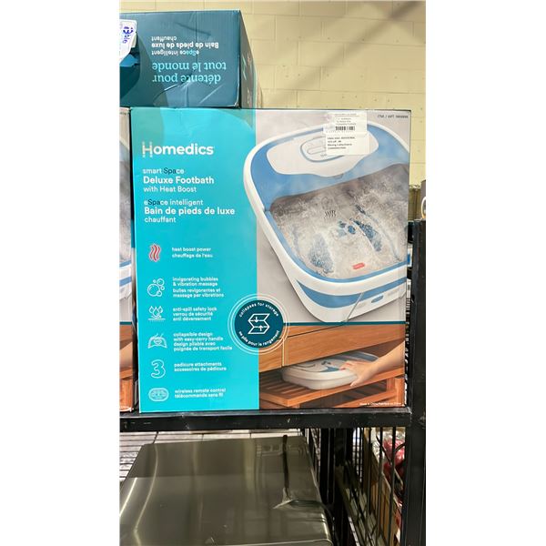 HOMEDICS SPART SPACE DELUXE FOOTBATH WITH HEAT BOOST