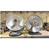 Image 1 : 2 PRESTO HEATDISH PARABOLIC HEATERS (1 WITH SPLICED CORD)