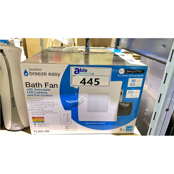 DEWSTOP BREEZE EASY BATHROOM FAN