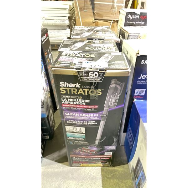 *UNKNOWN WORKING CONDITION* 4 SHARK STRATOS CORDLESS VACUUMS