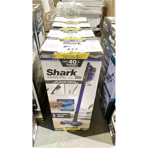 *UNKNOWN WORKING CONDITION* 4 SHARK PET PLUS CORDLESS VACUUMS