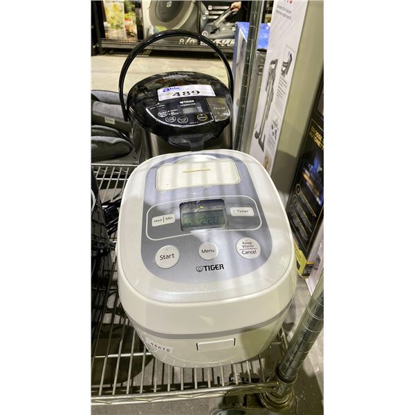 TIGER RICE COOKER & TIGER HOT WATER DISPENSER
