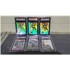 Image 1 : LOT OF 6 ASSORTED KSA GRADED WAYNE GRETZKY HOCKEY CARDS