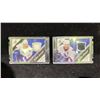 Image 1 : 2005-06 UPPER DECK #J2-M0 MATTIAS OHLUND GAME JERSEY CARD & 2005-06 UPPER DECK #J-BM BRENDAN