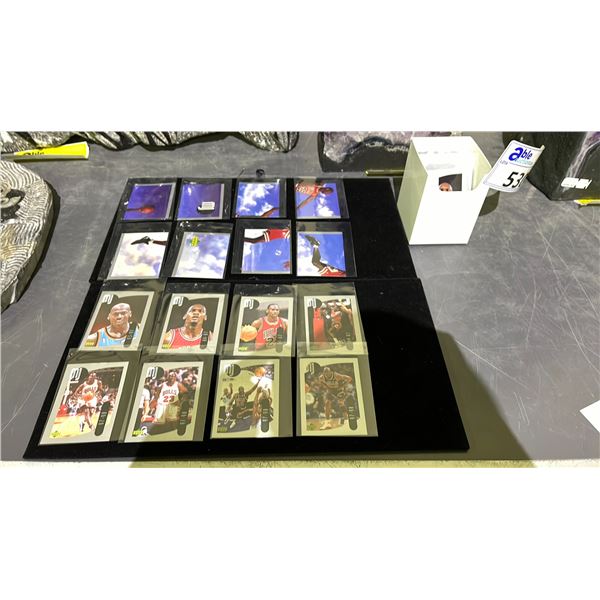LOT OF 1998 UPPER DECK MICHAEL JORDAN NBA STICKER CARD COMPLETE SET #1-138