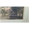 Image 2 : FRAMED LEP (155/750) BY STEVE HANKS TITLED "WATER LILIES IN BLOOM" WITH COA 24" X 40"