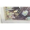 Image 3 : FRAMED LEP (155/750) BY STEVE HANKS TITLED "WATER LILIES IN BLOOM" WITH COA 24" X 40"